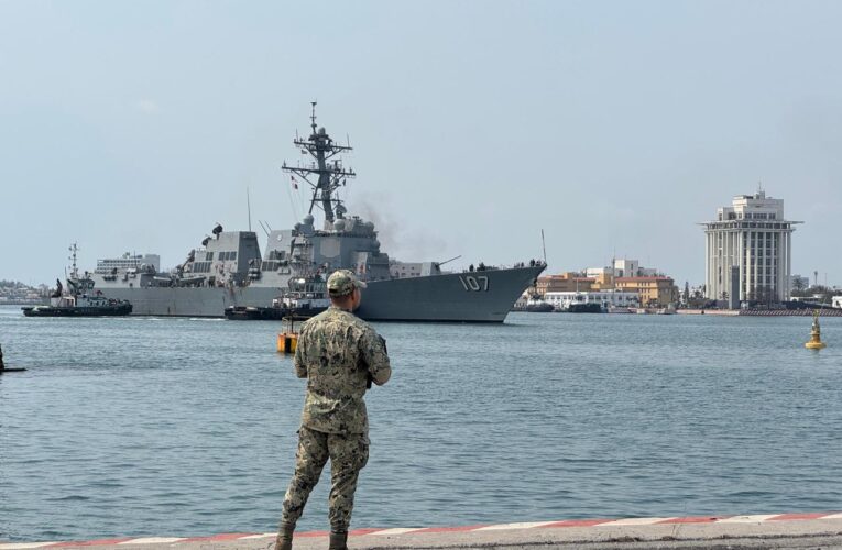 Buque USS Gravely atracó en Veracruz para escala logística, aclara Semar