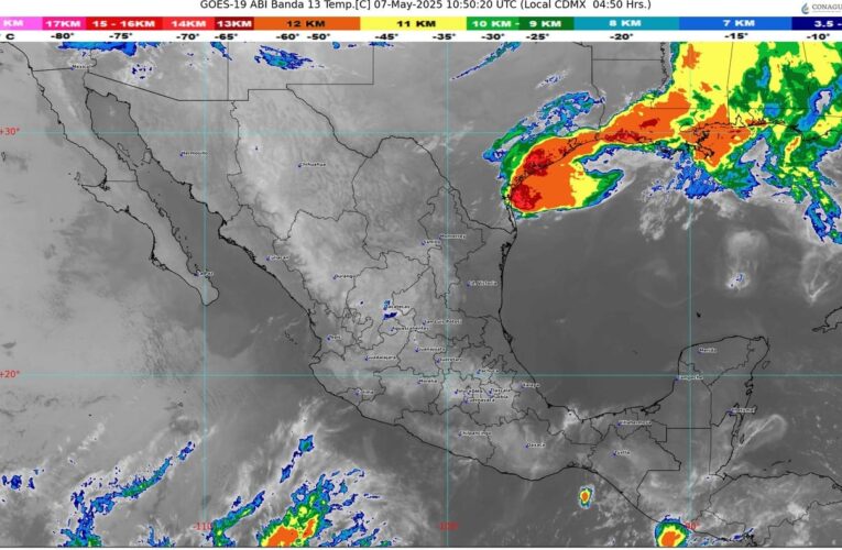 El frente 42 se extenderá como estacionario en el Noreste de México