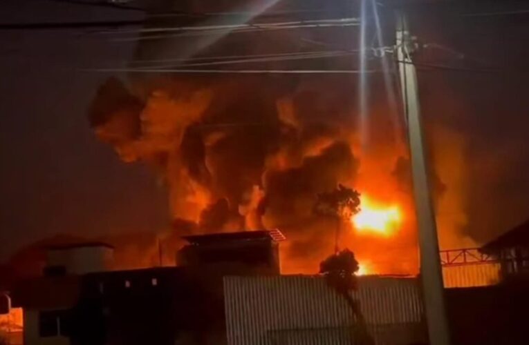 Explota planta de biodiésel en Tancítaro, Michoacán