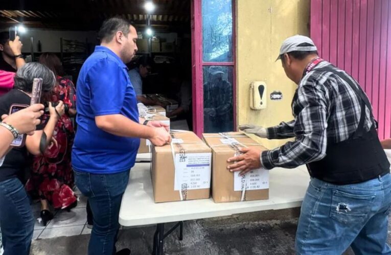 Llegan a Nuevo León boletas para elecciones del Poder Judicial