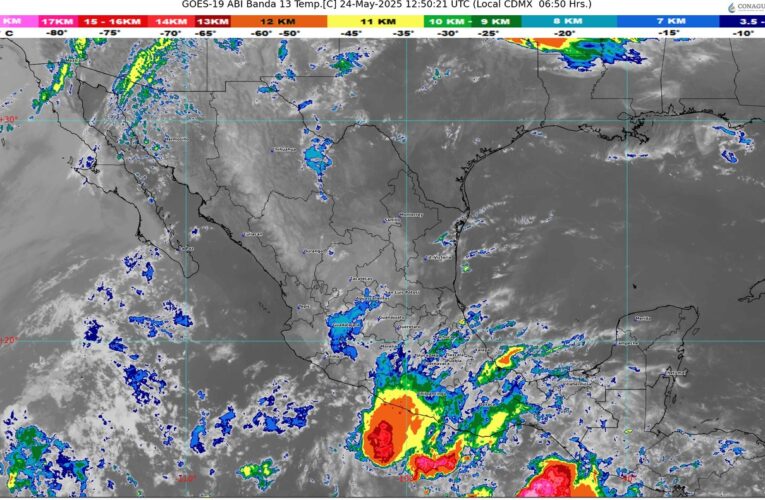 Pronóstico de lluvias puntuales intensas en Oaxaca y Chiapas