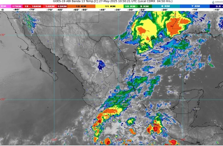 Frente frío fuera de temporada afectará a México