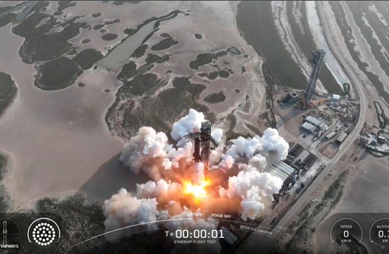 Megacohete Starship explota sobre el Océano Índico durante vuelo de prueba