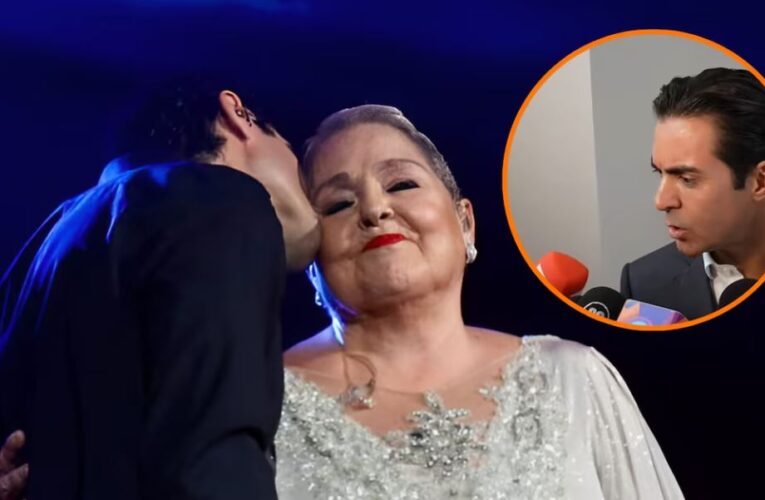 Ernesto D’Alessio enfrenta a reportera y amenaza con golpear a quien hable del estado de salud de su mamá