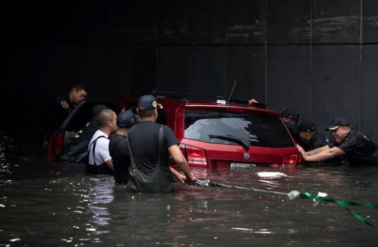 Resiste Ciudad de México lluvia de 10 mil millones de litros de agua