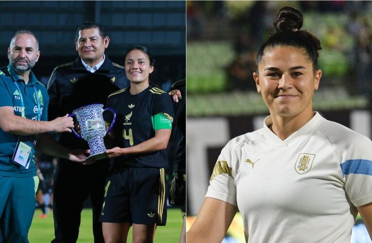 Futbolista uruguaya desata polémica por burlarse de obsequio artesanal mexicano