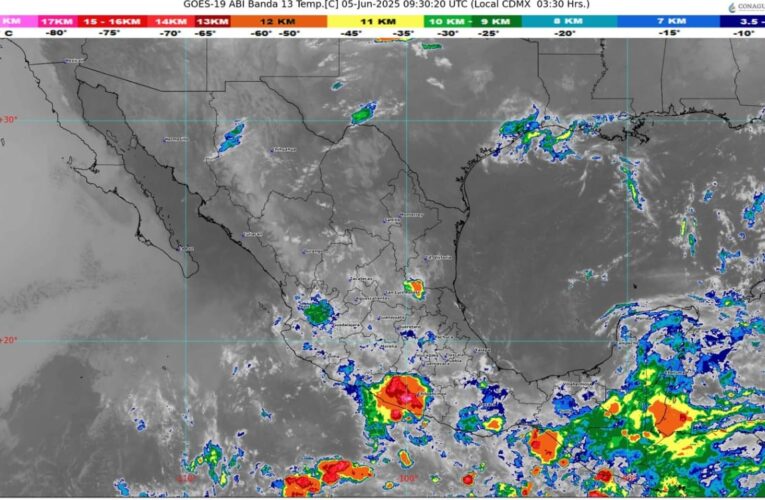 La onda tropical número 2 recorrerá el sur de las costas de Guerrero, cn probabilidad para desarrollo ciclónico