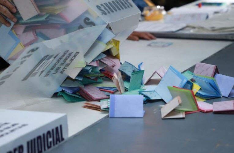 Concluye cómputo de elección de Tribunal de Disciplina Judicial tras elección del 01 de junio