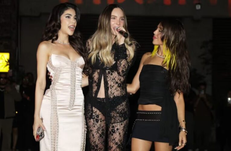 Danna Paola responde si estaría dispuesta a colaborar con Belinda