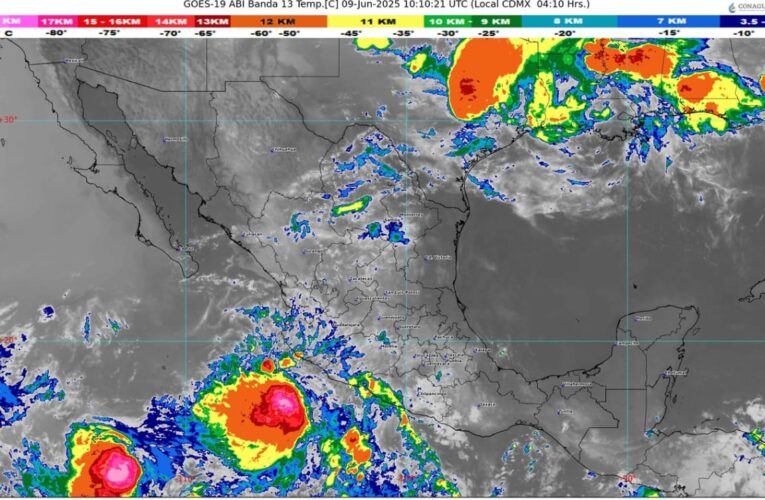 Bárbara se localizará frente a Jalisco como posible huracán de categoría 1