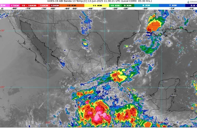 Tormentas, vientos fuertes y calor extremo impactarán a gran parte del país