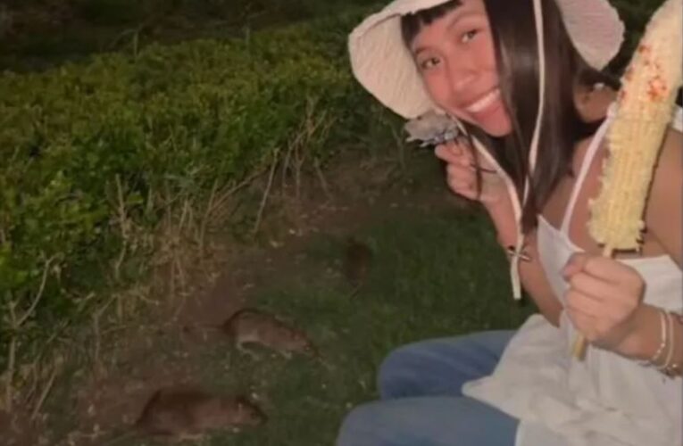 Influencer alimenta ratas en el Centro Histórico de la Ciudad de México y desata críticas