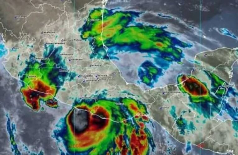 Impacto del Huracán ‘Erick’: estos son los municipios de Guerrero y Oaxaca más afectados tras tocar tierra