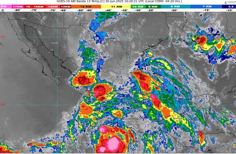Pronostican que Flossie se intensifique a huracán de categoría 1