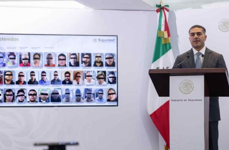 Desarticulan red de huachicol; hay 32 detenidos y decomiso histórico en tres estados