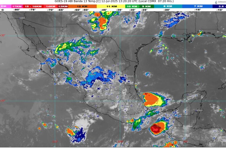 Torbellinos, granizadas y calor extremo
