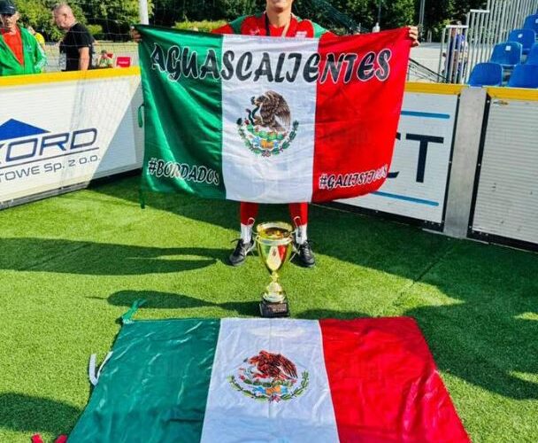 ¡Aguascalentense gana mundial de Street Soccer en Polonia!