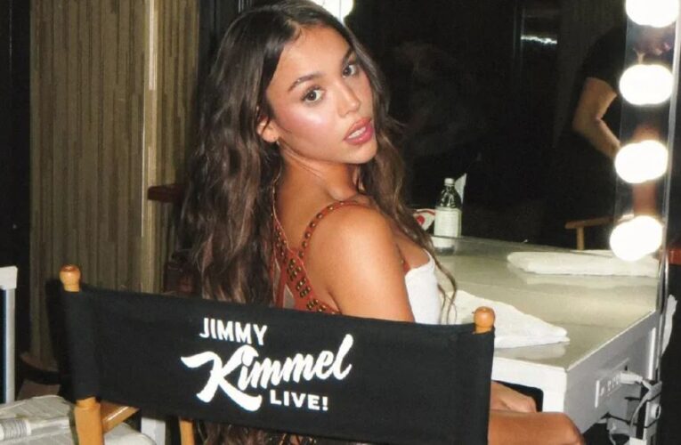 Danna Paola presenta ‘Khe Calor’ en el show de Jimmy Kimmel
