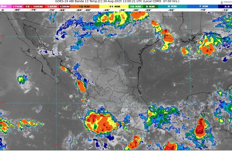 Monzón y ondas tropicales provocan lluvias intensas