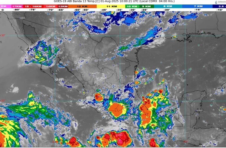 La onda tropical número 17 se desplazará sobre el occidente del país