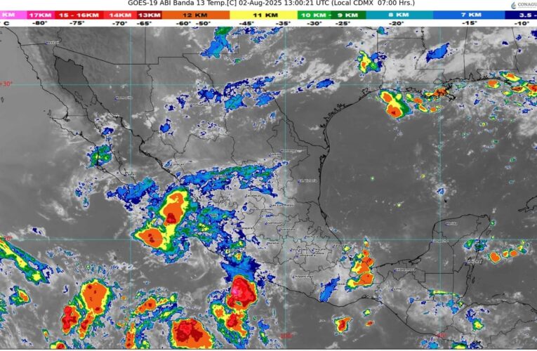 Monzón, ondas tropicales y canales de baja presión desatan tormentas y calor extremo en gran parte del país