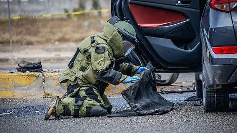 Aumentan aseguramientos de bombas caseras utilizadas por el crimen organizado por México