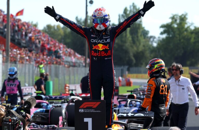 Max Verstappen gana el GP de Italia; suma 65 victorias en la F1
