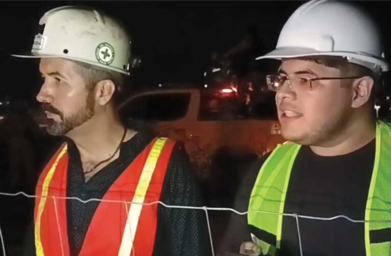 Rescatan a mineros atrapados en Sabinas; todos están fuera de peligro