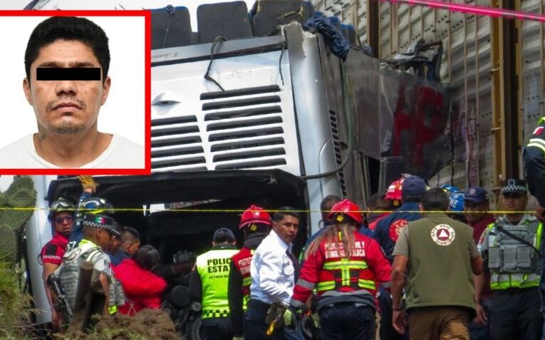 Ingresa a prisión conductor de autobús que fue arrollado por un tren en Atlacomulco Video