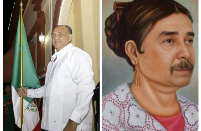 “¡Viva Josefa Ortiz de Pinedo!”: alcalde en Campeche se confunde durante las arengas