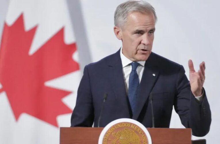 “Hay cárteles de un país a otro”, dice Carney; México y Canadá refuerzan cooperación