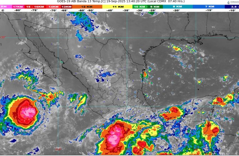 Lluvias intensas afectan diversas regiones del país