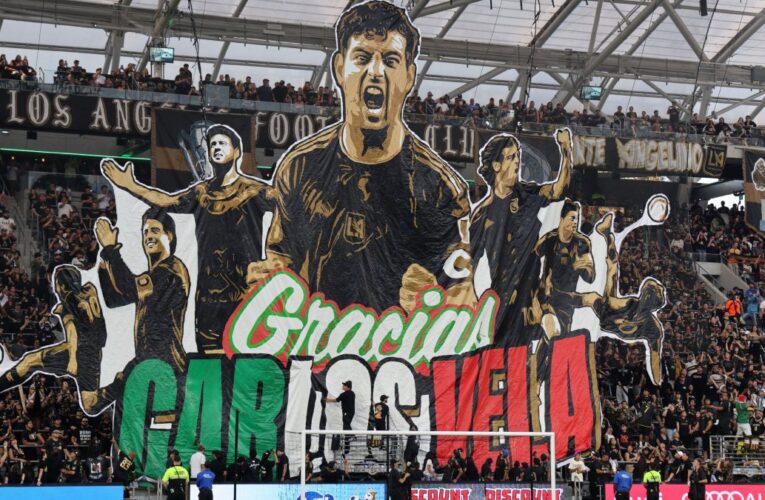 LAFC honra a Carlos Vela con emotivo homenaje y goleada