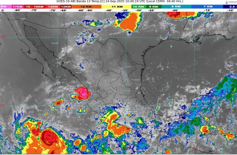 El frente frío número número ingresará a México