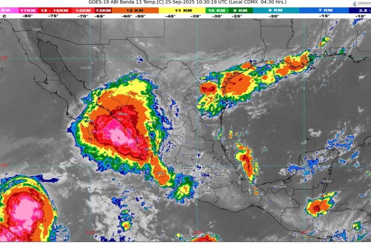 El frente número 4 se extenderá con características de estacionario sobre el norte y noreste de México
