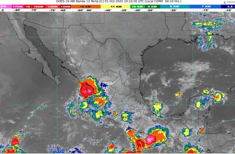 Seguirán las lluvias y el calor en la República Mexicana