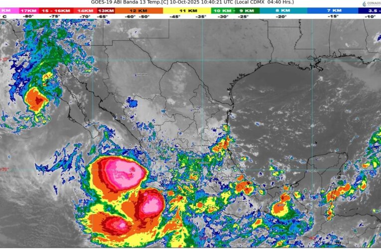 La tormenta tropical Raymond se desplazará frente a Guerrero y Michoacán