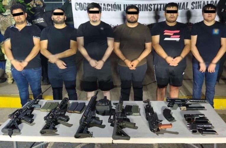 Operativo en Culiacán, Sinaloa, deja un delincuente abatido y seis más detenidos