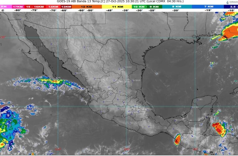 Ingresa a México el frente frío número 11
