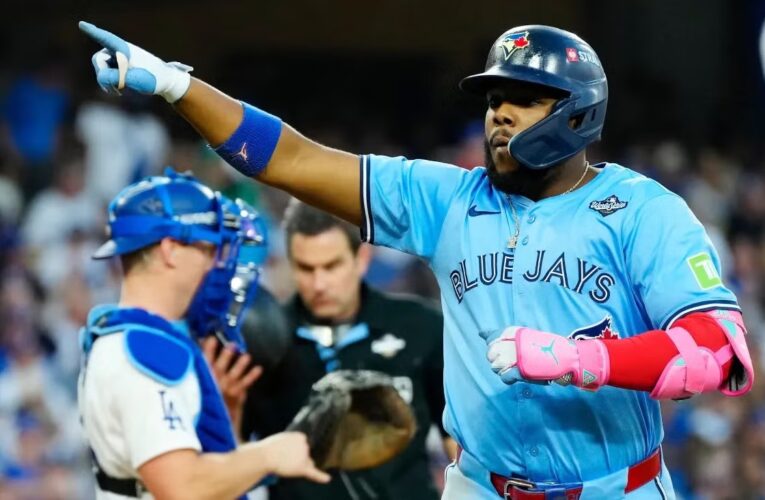 Vladimir Guerrero Jr. hace historia y los Blue Jays empatan la serie mundial ante Dodgers