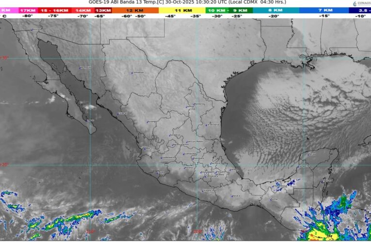 Prevalecerá el evento de “Norte”, informa el Servicio Meteorológico Nacional