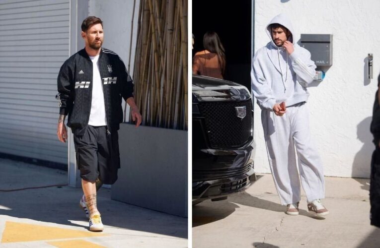 Bad Bunny y Messi graban anuncio en miami rumbo al Mundial 2026
