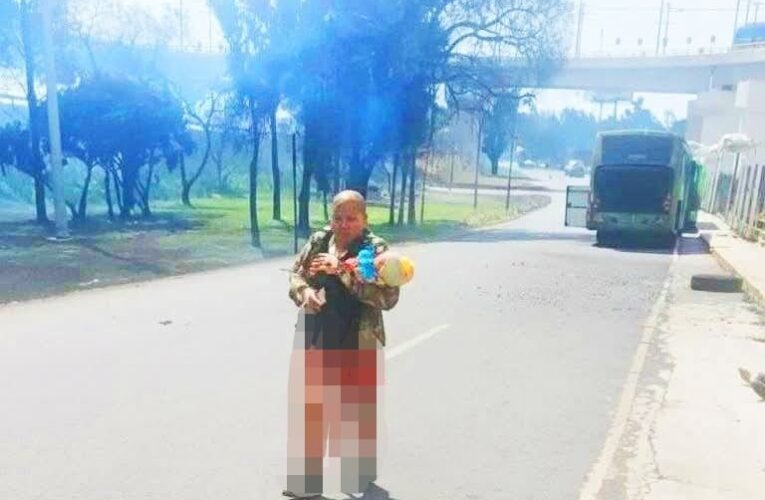 Regresa a México la bebé Jazlyn Azuleth; sobrevivió a la explosión de la pipa de gas en iztapalapa gracias a su abuela