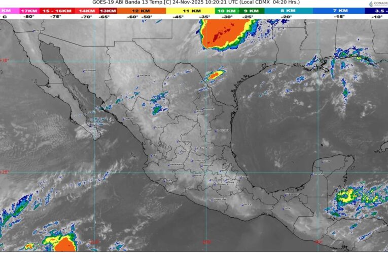 El frente frío número 16 se extenderá sobre la Mesa del Norte y noreste de México