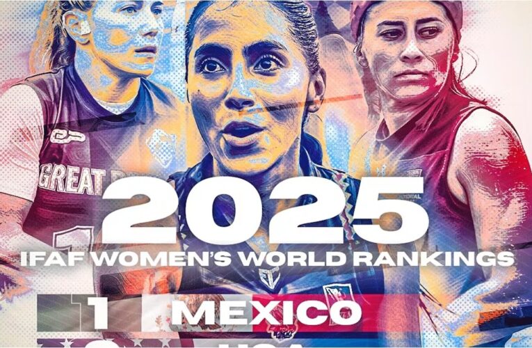 La Selección Femenil Mexicana de Flag Football supera a Estados Unidos y lidera el ranking mundial
