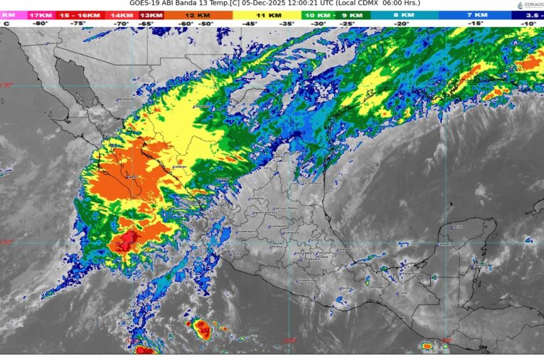 El frente frío 18 “se estacionará en México”