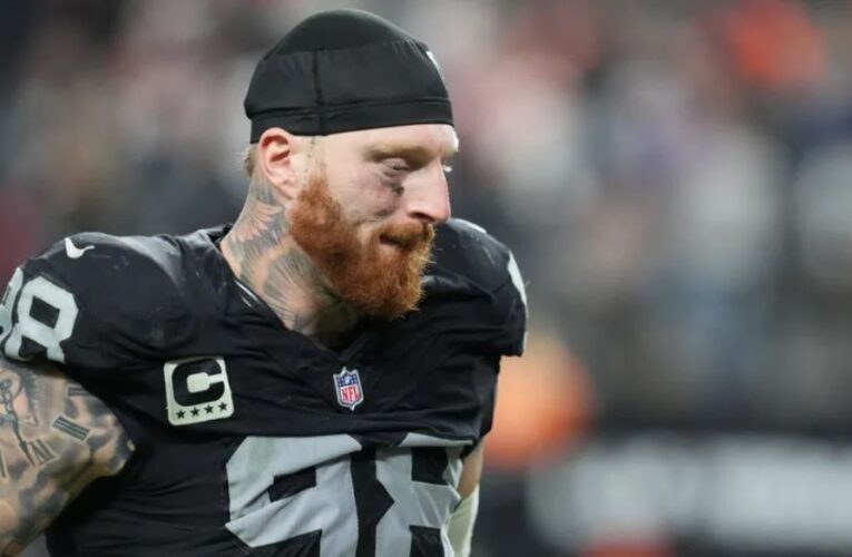 Maxx Crosby se pierde el resto de la temporada con Raiders por una lesión en la rodilla