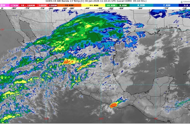 El frente frío número 32 recorrerá el noreste y oriente del país