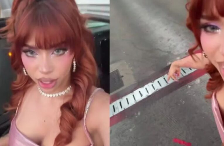 Yeri Mua denuncia que le poncharon las llantas de su camioneta tras pasar por una caseta en CdMx: “Cosas que no pasarían en mi pueblo”