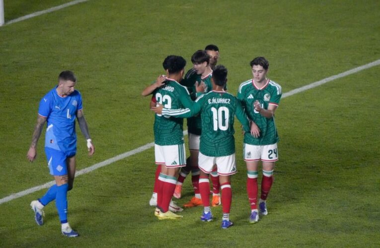 ¡Noche redonda! México golea a Islandia